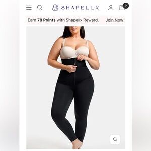 Shapellx High-Waisted Shapewear Leggings